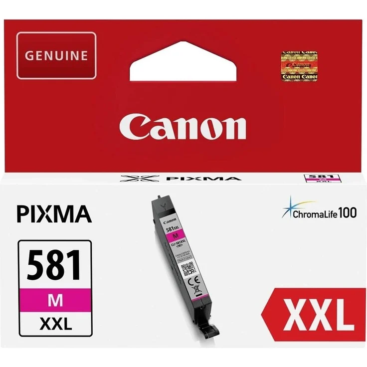 Canon CLI 581 XXL MG Original Tintenpatrone Magenta für Pixma Drucker Pixma TR7550 TR8550 TS6150 TS6151 TS8150 TS8151 TS8152 TS9150 TS9155 TS6250 TS6251 TS8250 TS8251 TS8252 TS9550 – Bild 1