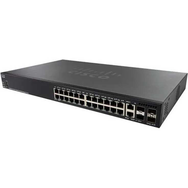 CISCO SG350X-24 24-port Gigabit Stackable Switch