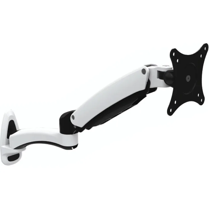 HFTEK Monitor TV Wand Halterung Halter Wandhalterung für Bildschirme von 15 bis 27 Zoll mit VESA 75 / 100 (HF18DW)
