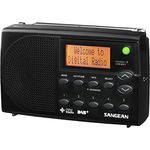 Sangean DPR65 Tragbares Digital-Radio (LCD-Display, DAB+, FM-RDS) schwarz