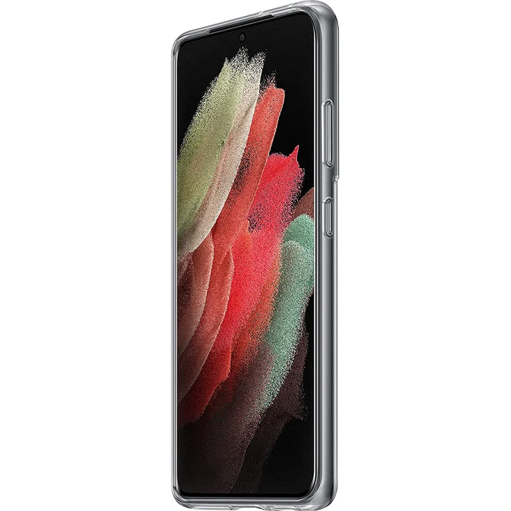 Samsung Clear Cover EF-QG998, geeignet für Samsung Galaxy S21 Ultra 5G, Handy-Schutzhülle, transparent – Bild 1
