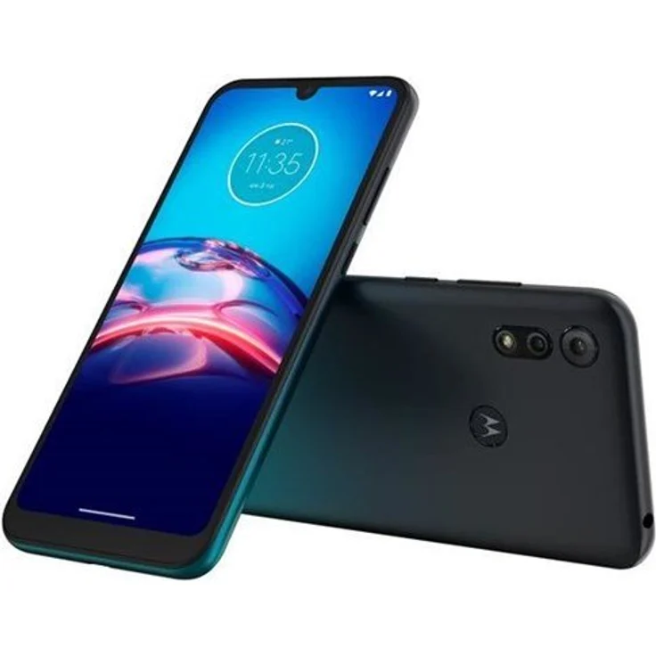 Motorola Moto E6s Smartphone 15,49cm (6,1 Zoll) IPS-Display, 32GB interner Speicher, 2GB RAM, Dual-SIM, Android, Türkis Blau – Bild 2