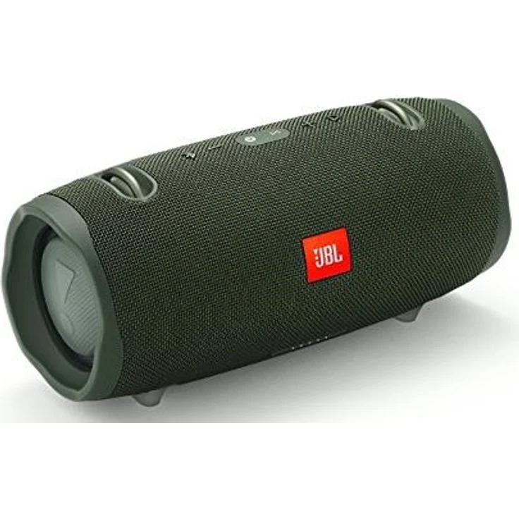 JBL Xtreme 2 Musikbox - Wasserdichter, portabler Stereo Bluetooth Speaker mit integrierter Powerbank - Mit nur einer Akku-Ladung bis zu 15 Stunden Musikgenuss Grün – Bild 1