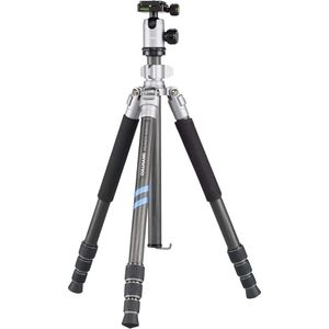 Bild für Cullmann 55466 ''MUNDO'' 525MC Carbon-Dreibeinstativ inklusiv Kugelkopf und Einbein (Stativpackmaß 45,5 cm, Gewicht 1360g ,Höhe 160 cm, Tragfähigkeit 8kg)
