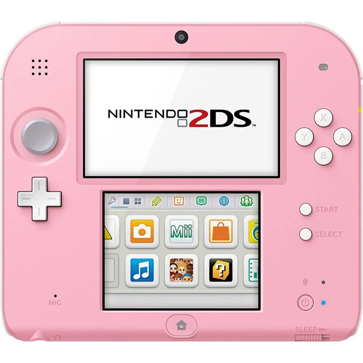 Nintendo 2DS Rosa-Weiß 256MB & 4GB Speicherkarte Bundle inkl. New Style Boutique 2: Mode von Morgen – Bild 3
