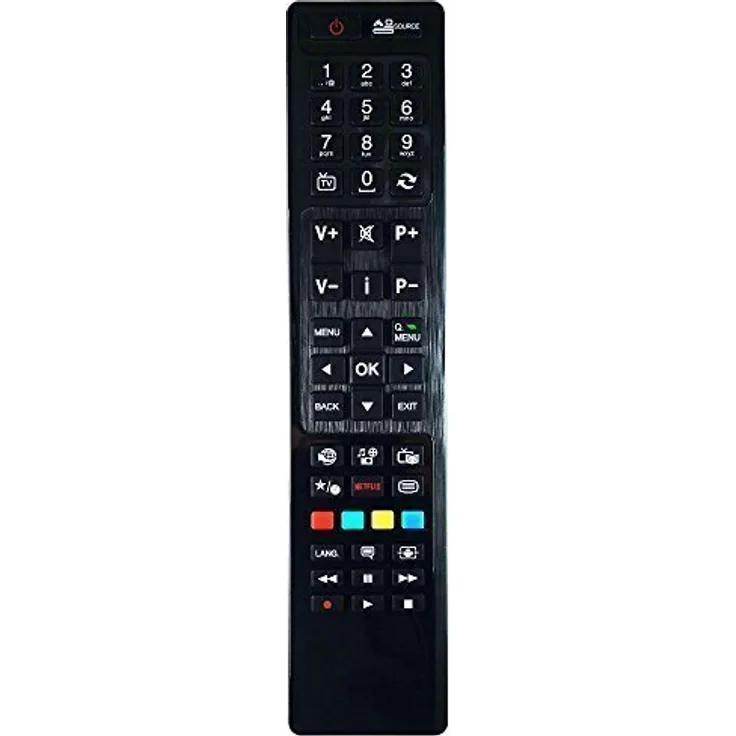 Original RC4848 Tv Fernbedienung für spezifische Telefunken TV-Modelle