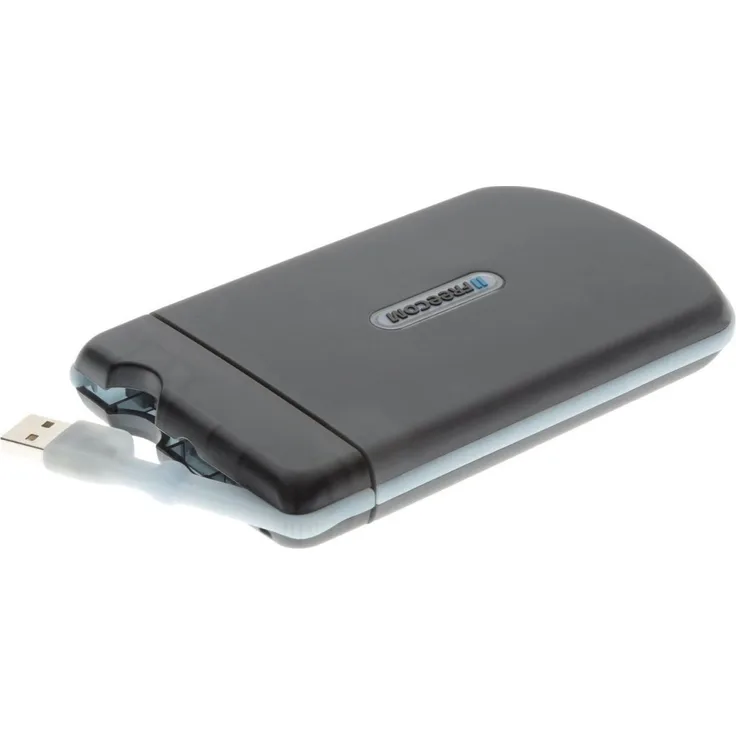 Freecom ToughDrive - Festplatte - 2 TB - extern (tragbar) - 2.5 Zoll (6.4 cm) - USB 3.0 - 5400 rpm - Dunkelgrau (56331)