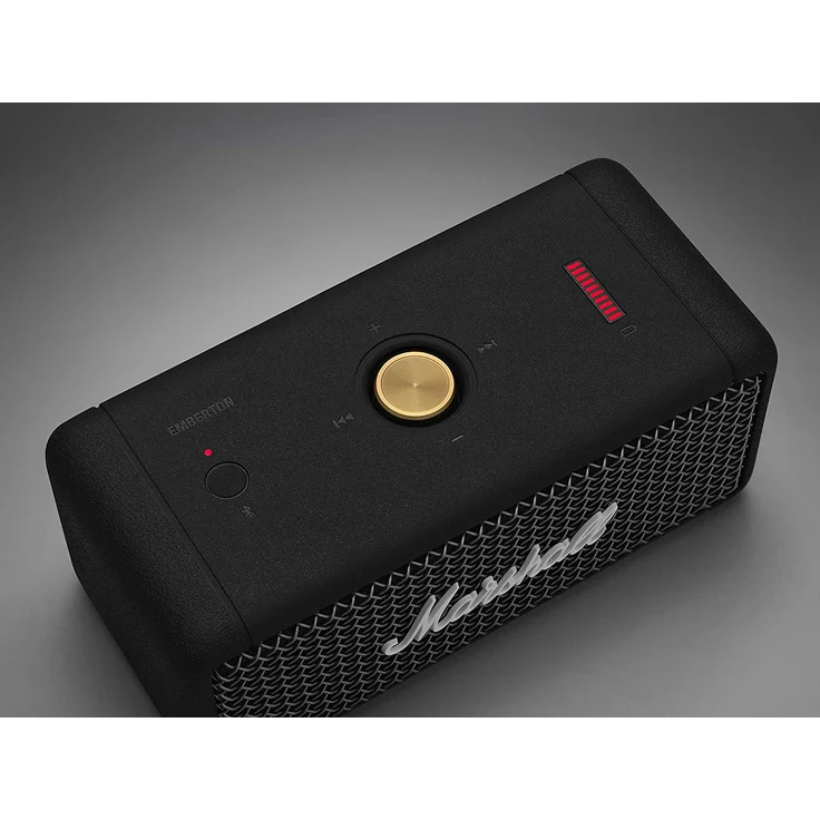Marshall Emberton Bluetooth-Lautsprecher, wasserdicht, schwarz – Bild 5