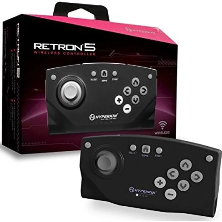 Hyperkin RetroN 5 Controller schwarz (OTH01462) (RetroN 5)