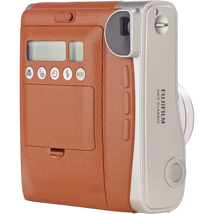 Fujifilm Instax Mini 90 Neo Classic Kamera, Sofortbildkamera, Braun – Bild 5