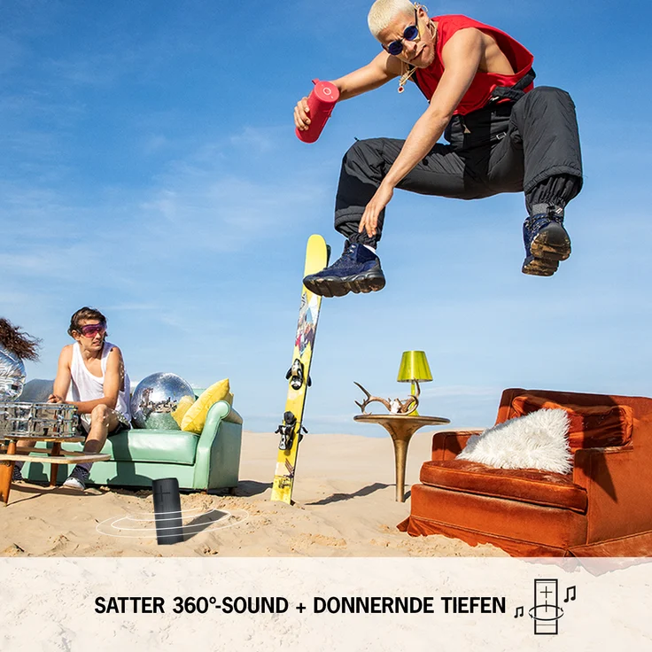 Ultimate Ears Megaboom 3 Bluetooth-Lautsprecher mit Mikrofon, Webradio, wasserdicht, schwarz – Bild 11