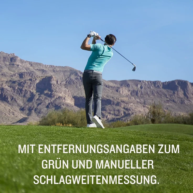 Garmin Approach S12 Golf-Uhr mit Schlagweitenmessung und Distanzangaben GPS, Unisex, 43,7mm, Kunststoffgehäuse, Schwarz – Bild 4
