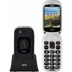 Ergophone 6420 Seniorenhandy 7,11cm (2,8 Zoll) Farbdisplay, Schwarz