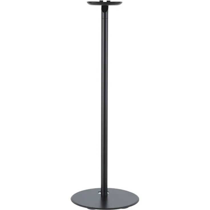 conecto CC50595 Premium Standfuß für SONOS ONE + SONOS PLAY:1 mit Kabelmanagement, Höhe: 71,6cm, Traglast: max. 3,0kg, schwarz