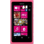 Nokia Lumia 800 Smartphone (9,4 cm (3,7 Zoll) Touchscreen, 8 Megapixel Kamera, Windows Phone Mango OS) fuchsia