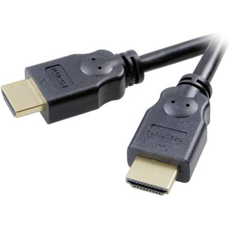 SpeaKa Professional HDMI Anschlusskabel, 1,5m, schwarz