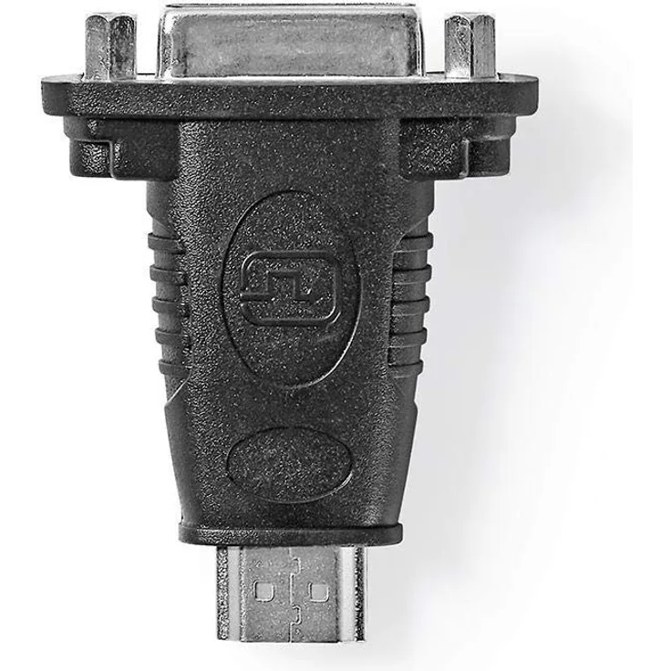 Nedis CVGB34910BK HDMI ? DVI-Adapter | HDMI-Verbinder - DVI-D 24 + 1-polige Buchse | Schwarz