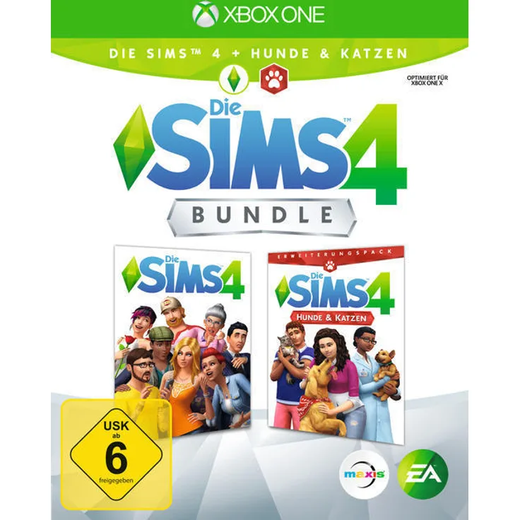 Die Sims 4 Bundle: Die Sims 4 + Hunde & Katzen (Xbox One) - Preisvergleich