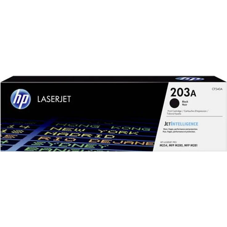 HP Toner 203A CF540A Original Schwarz 1400 Seiten – Bild 1