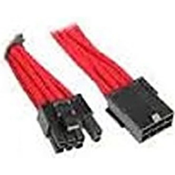 Nanoxia 900300021 6-Pin PCI-E Verlängerungskabel, 30 cm, Roter Einzelsleeve