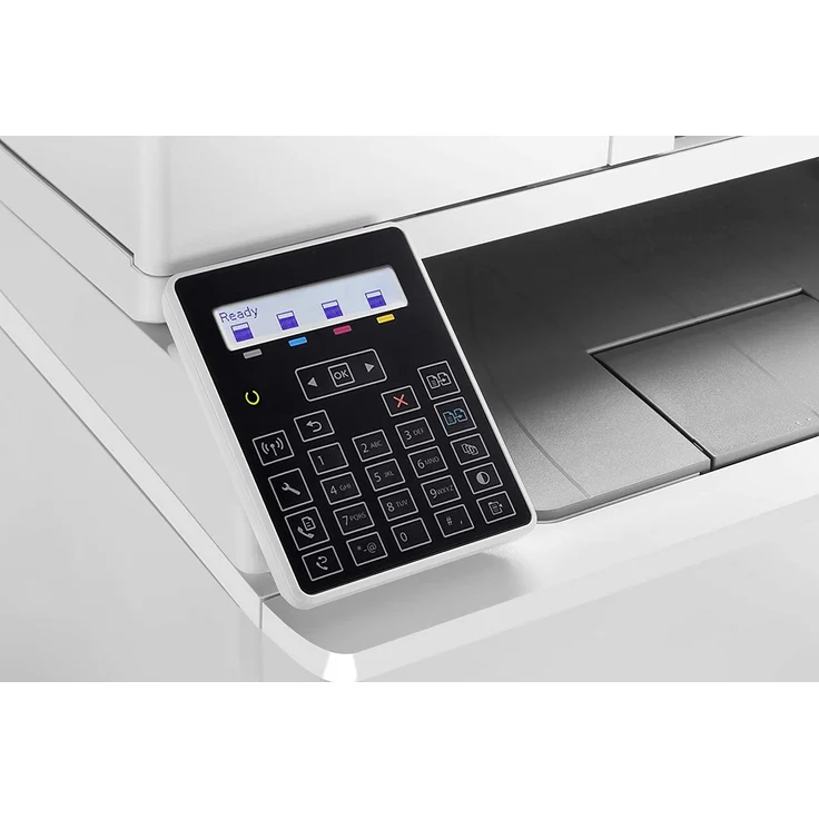 HP Color LaserJet Pro MFP M183fw (4-in-1) Multifunktionsdrucker - (Laser) Farbe, Druckgeschwindigkeit: 16 s/w, 4 Farbe, Auflösung: 600 x 600, USB, LAN, WLAN, AirPrint, Cloud Print (7KW56A) – Bild 6