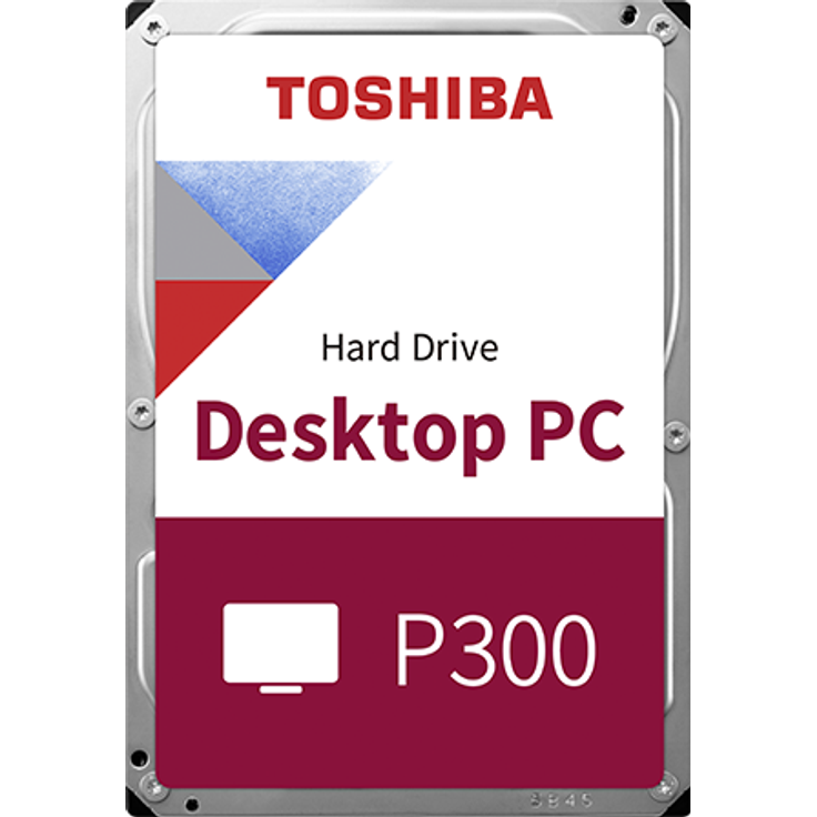 Toshiba P300 Desktop PC - Festplatte - 2 TB - intern - 3.5 Zoll (8.9 cm) - SATA 6Gb/s - 5400 rpm - Puffer: 128 MB (HDWD220UZSVA)