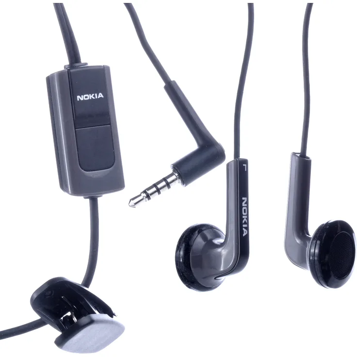 Nokia Stereo Headset HS-47, 2,5mm, black, Bulk