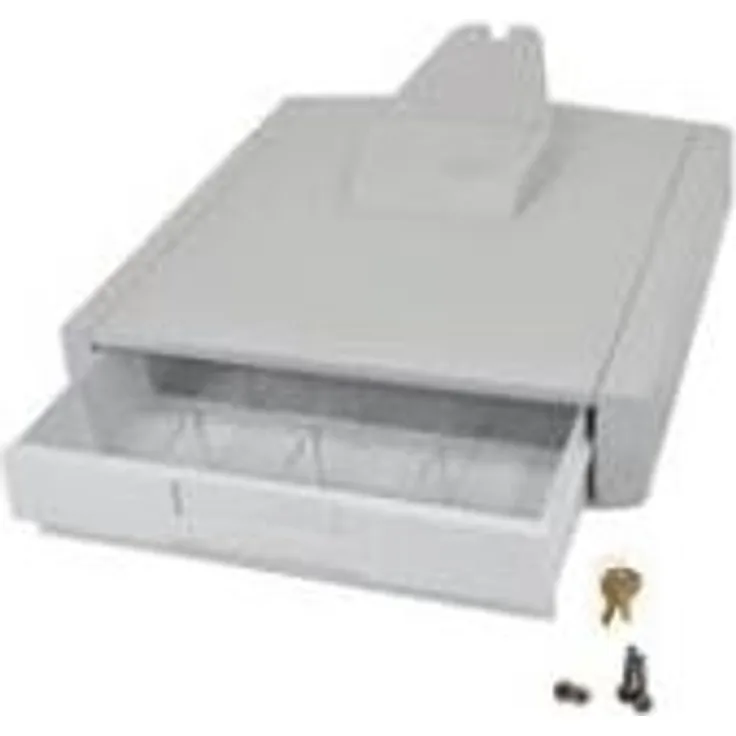 Ergotron StyleView Primary Storage Drawer, Single - Aufbewahrungsbox - Grau-Weiß - am Wagen montierbar (97-863)
