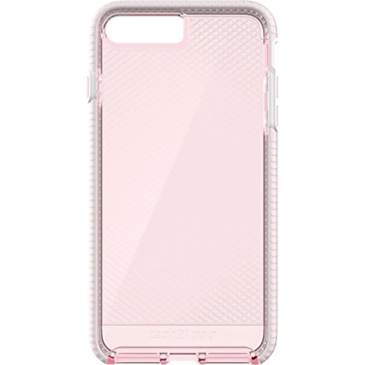 Tech 21 T21-5349 EVO Check CASE iPhone 7 PLUS ROSE TINT/White – Bild 1