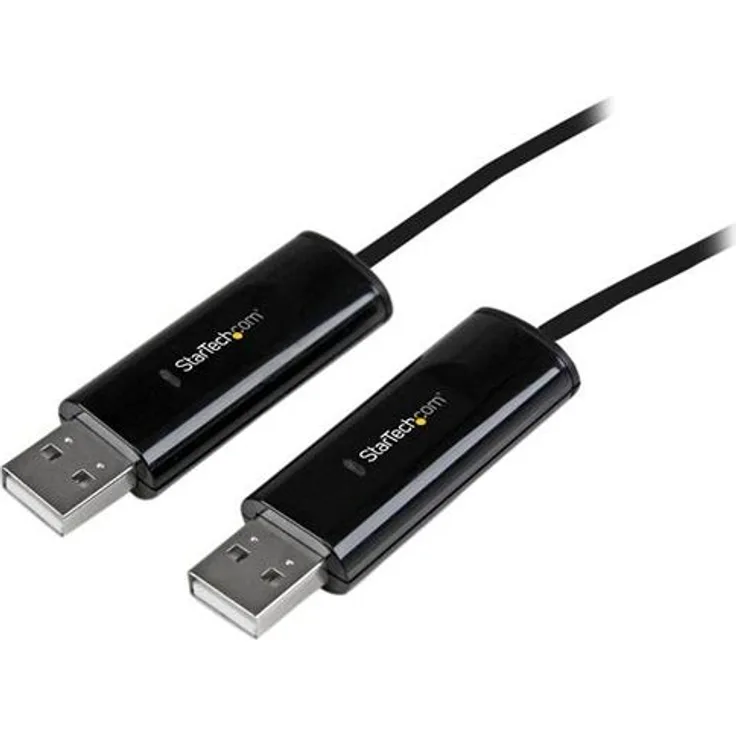 StarTech 2 Port USB Tastatur und Maus KM Switch / Umschalter mit Datentransfer für PC und Mac (SVKMS2)