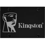 Kingston KC600 - Solid-State-Disk - verschlüsselt - 512 GB - intern - 2.5 Zoll (6.4 cm) - SATA 6Gb/s - 256-Bit-AES - Self-Encrypting Drive (SED), TCG Opal Encryption (SKC600/512G)