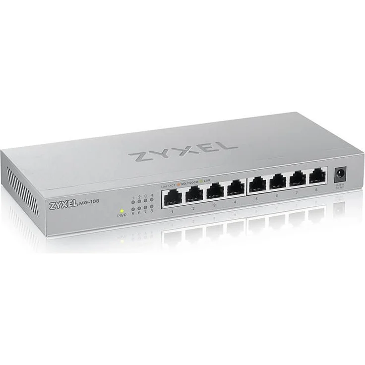 Zyxel MG-108 8 Port 2,5G MultiGig Switch unmanaged – Bild 1