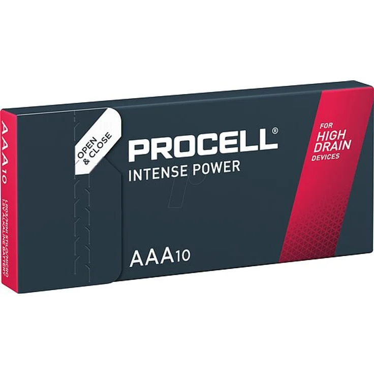 Procell Intense AAA Micro Batterie - 10er Packung - Premium Marke von Duracell