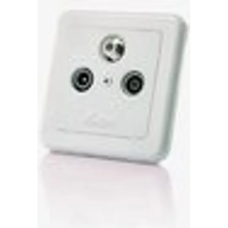 Fuba GAD300 Einzelsteckdose 3X Ausgänge 1x DC Pass-AP