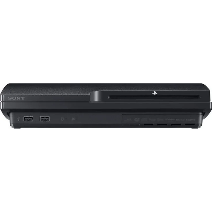 Sony PlayStation 3 Slim Charcoal Black 320GB – Bild 3