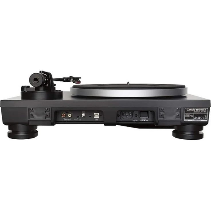 Audio-Technica AT-LP5X Plattenspieler, hohe Zugfestigkeit, Manueller Plattenspieler mit Direktantrieb, schwarz – Bild 5