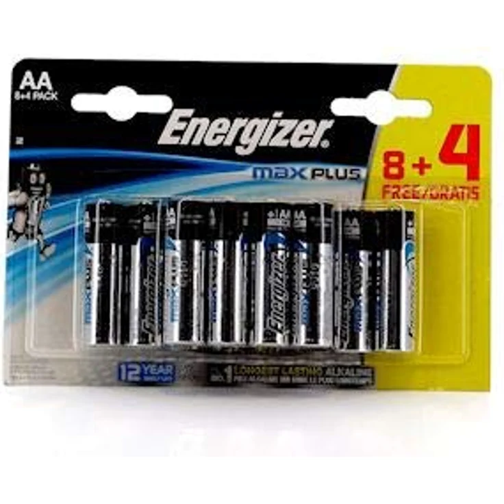 Energizer MAX PLUS LR06 AA 8+4 – Bild 1