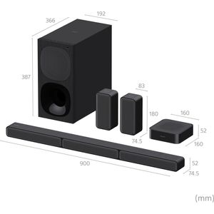Bild für Sony HT-S40R 5.1 Soundbar mit Subwoofer