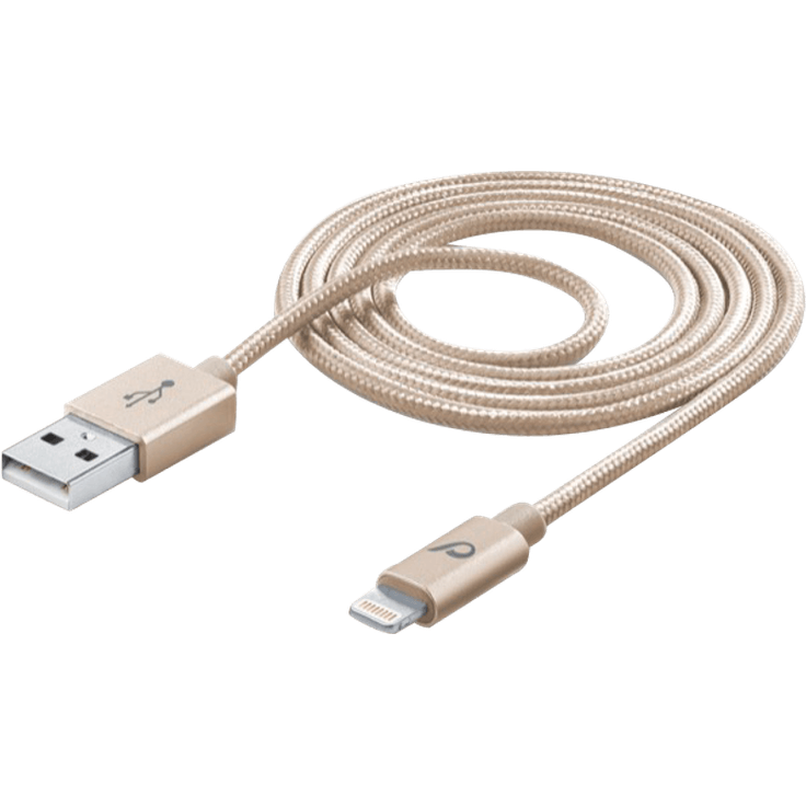 USB Data Cable 1M Gold