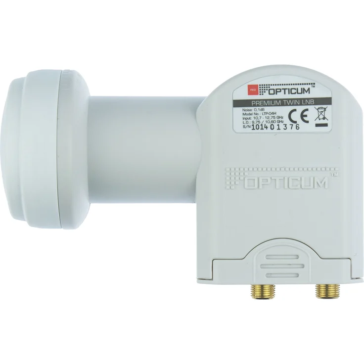 Opticum Twin LNB - LTP-04H - vergoldete Kontakte (Full HD, 3D) – Bild 1