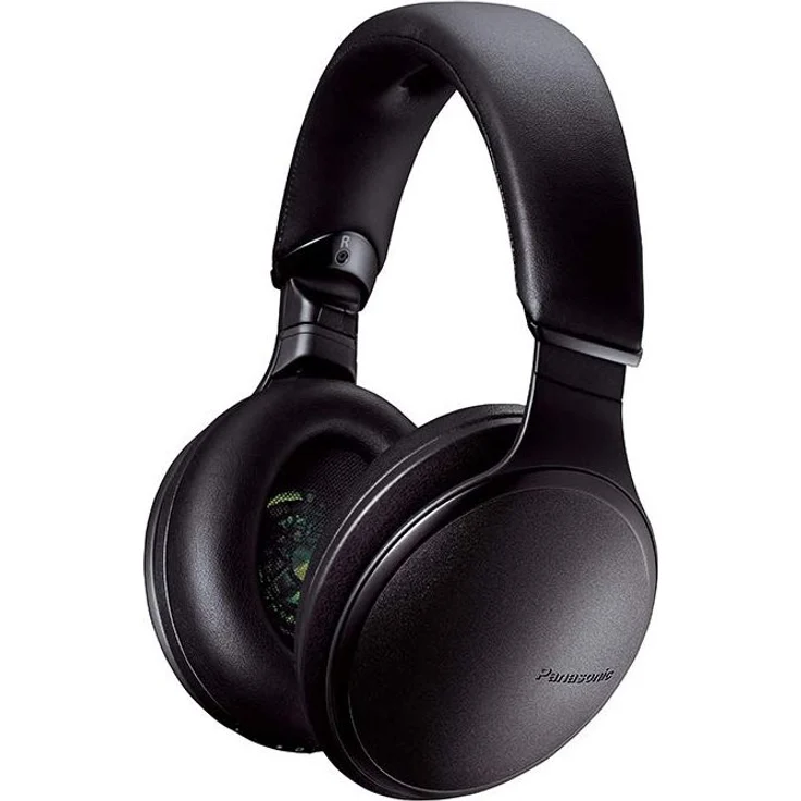 Panasonic RP-HD605NE-K Over-Ear-Kopfhörer, mit Bluetooth, Mikrofon, Noise Cancelling, schwarz – Bild 1
