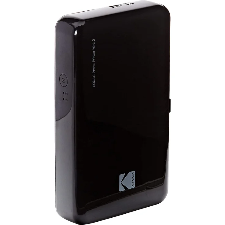Kodak Mini 2 HD Wireless Mobile Instant Fotodrucker w - 4 Pass patentierte Drucktechnologie (Schwarz) - Kompatibel mit iOS & Android-Geräte - Echte Tinte in Einem Instant – Bild 1