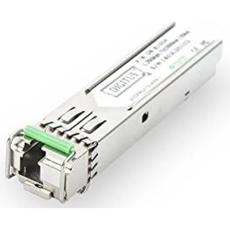 DIGITUS Gigabit SFP Modul, Mini GBIC, Singlemode, LC Simplex (BiDi), Tx 1550nm - Rx 1310nm, 20 km, 1.25 Gbit-s