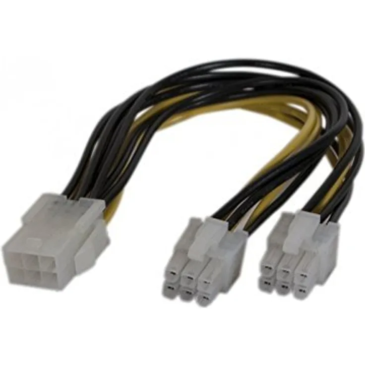 PCI Express Strom-Adapterkabel 6pin auf 2x6 pin (146694)