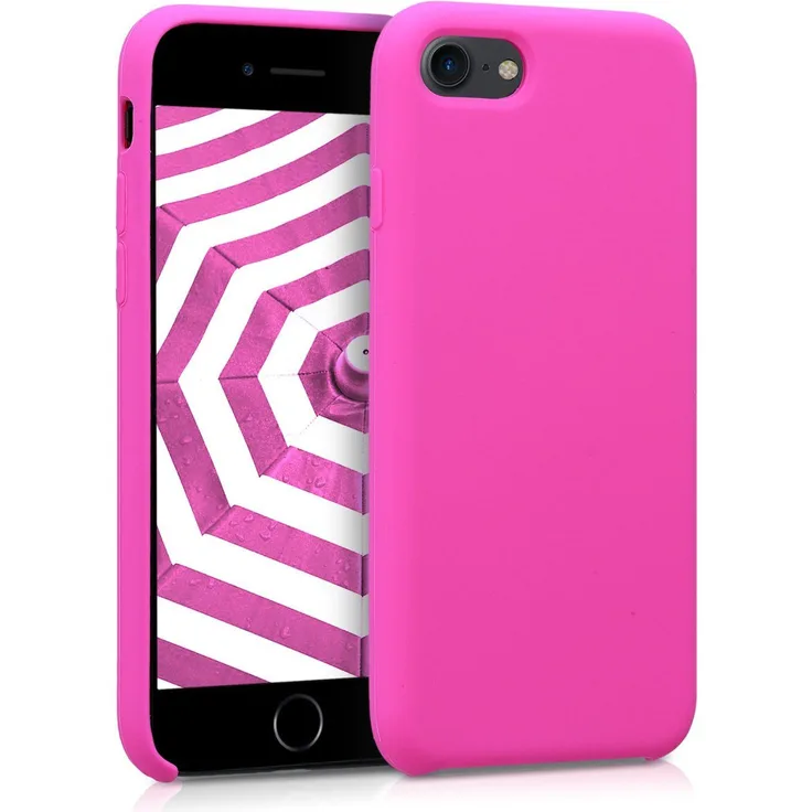 kwmobile Handyhülle, Hülle für Apple iPhone 7 - 8 - SE (2020) - TPU Silikon Handy Schutzhülle Cover Case