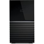 WD My Book Duo externe Festplatte 28 TB (USB 3.1 Gen 1, USB 3.0-kompatibel, RAID-0 einsatzbereit, WD Red-Festplatten, automatischer Backup) schwarz