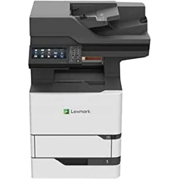 Lexmark MX721ade (4-in-1) Multifunktionsdrucker - (Laser) Mono, Druckgeschwindigkeit: 62 s/w, Auflösung: 1200 x 1200, LAN, AirPrint (25B0200)