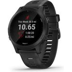 Garmin Forerunner 945 Triathlon GPS/Schiefer Smartwatch Unisex, Einheitsgröße, Schwarz/Schiefer