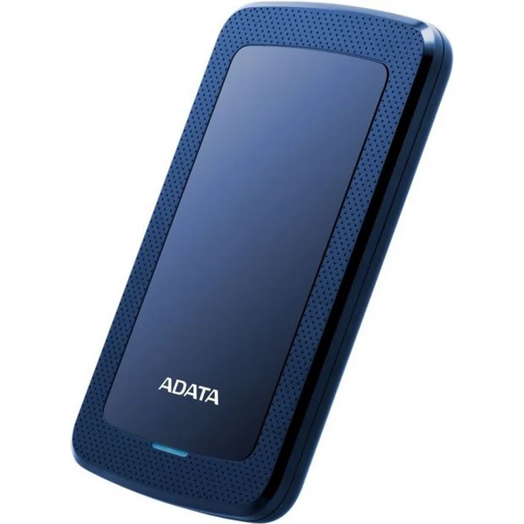 ADATA HV300 - Festplatte - 2 TB - extern (tragbar) - USB 3.1 - 256-Bit-AES - Blau (AHV300-2TU31-CBL) – Bild 2