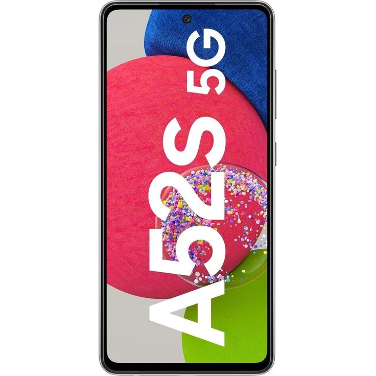 Samsung Galaxy A52s 5G Smartphone 16,51cm (6,5 Zoll) AMOLED-Display, 128GB interner Speicher, 6GB RAM, Dual-SIM, Awesome Black – Bild 2